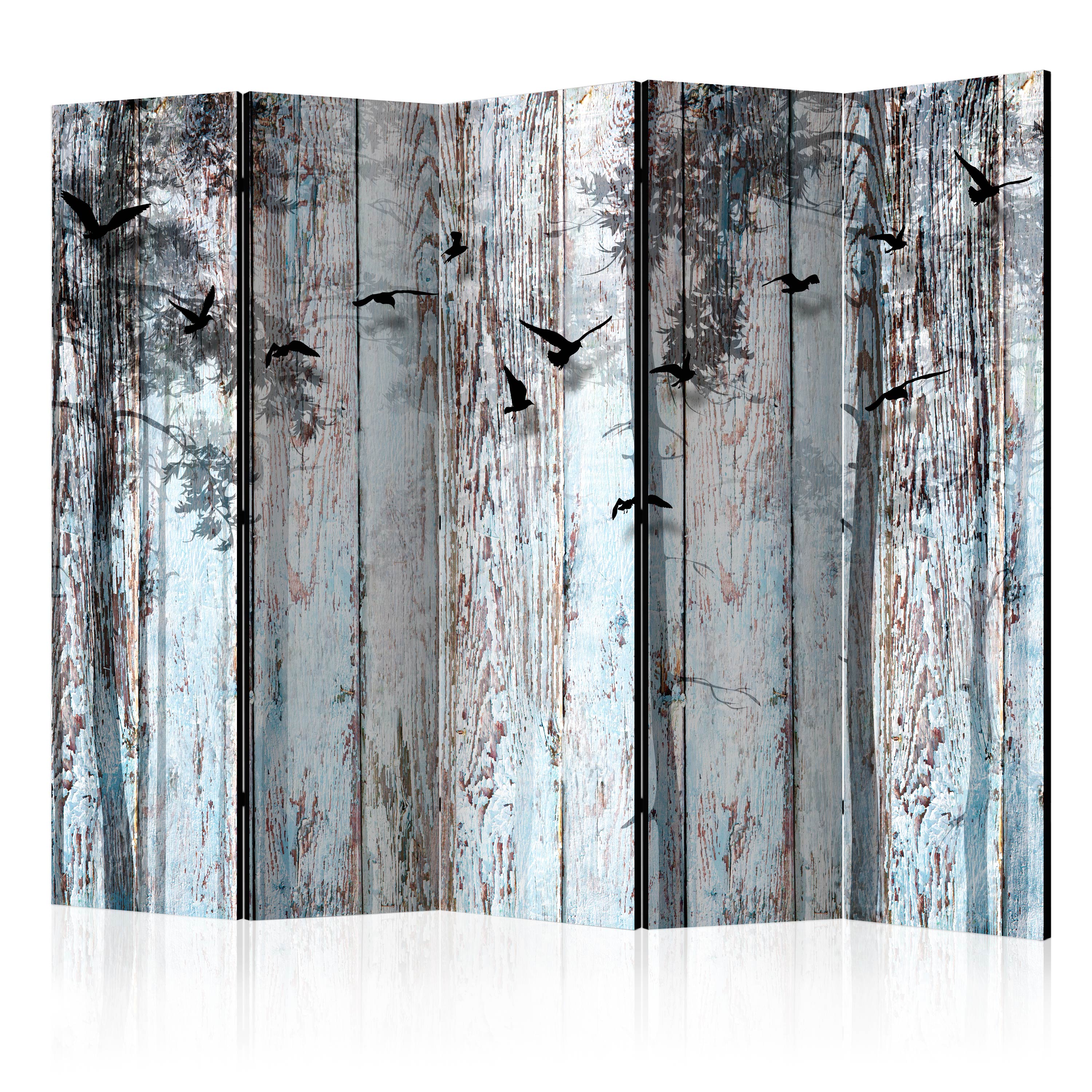 Rumsavdelare Skärmvägg Arkiio Rustic Boards II 225x172 cm