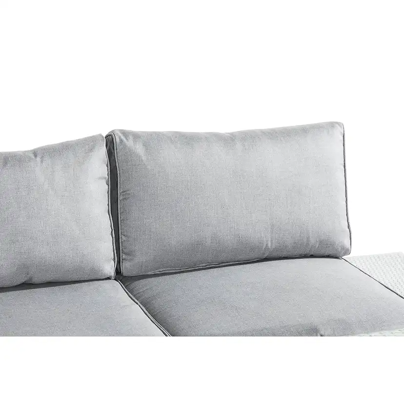 Loungegrupp Comfort Garden Bahamas 3-sits med Dubbla Avslut, Bord 100x60 och Utefåtölj Utomhus