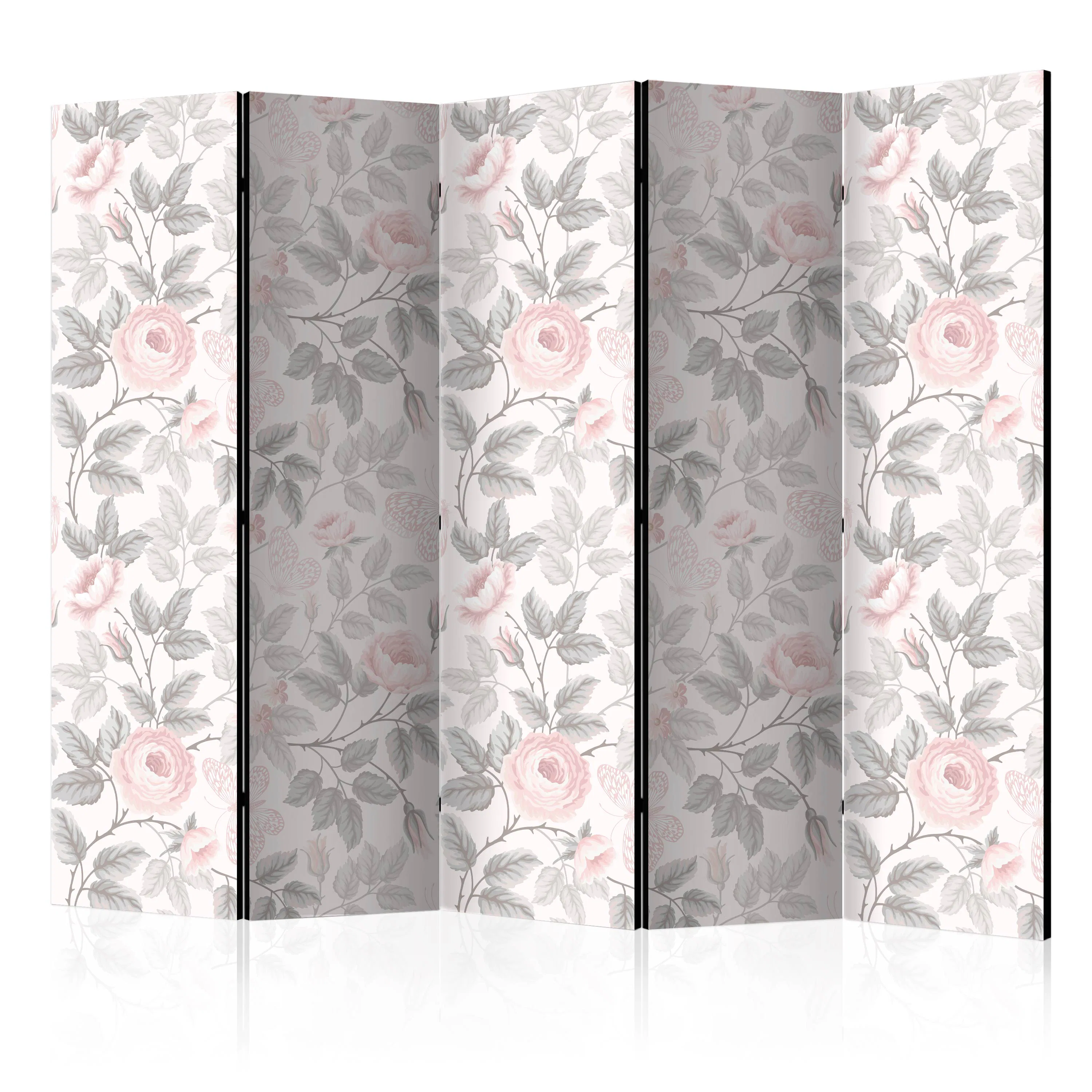 Rumsavdelare Skärmvägg Arkiio Watercolor Roses II 225x172 cm