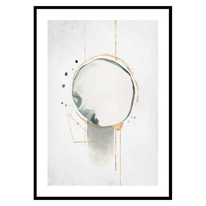 Poster Gallerix Abstract in Layers No3