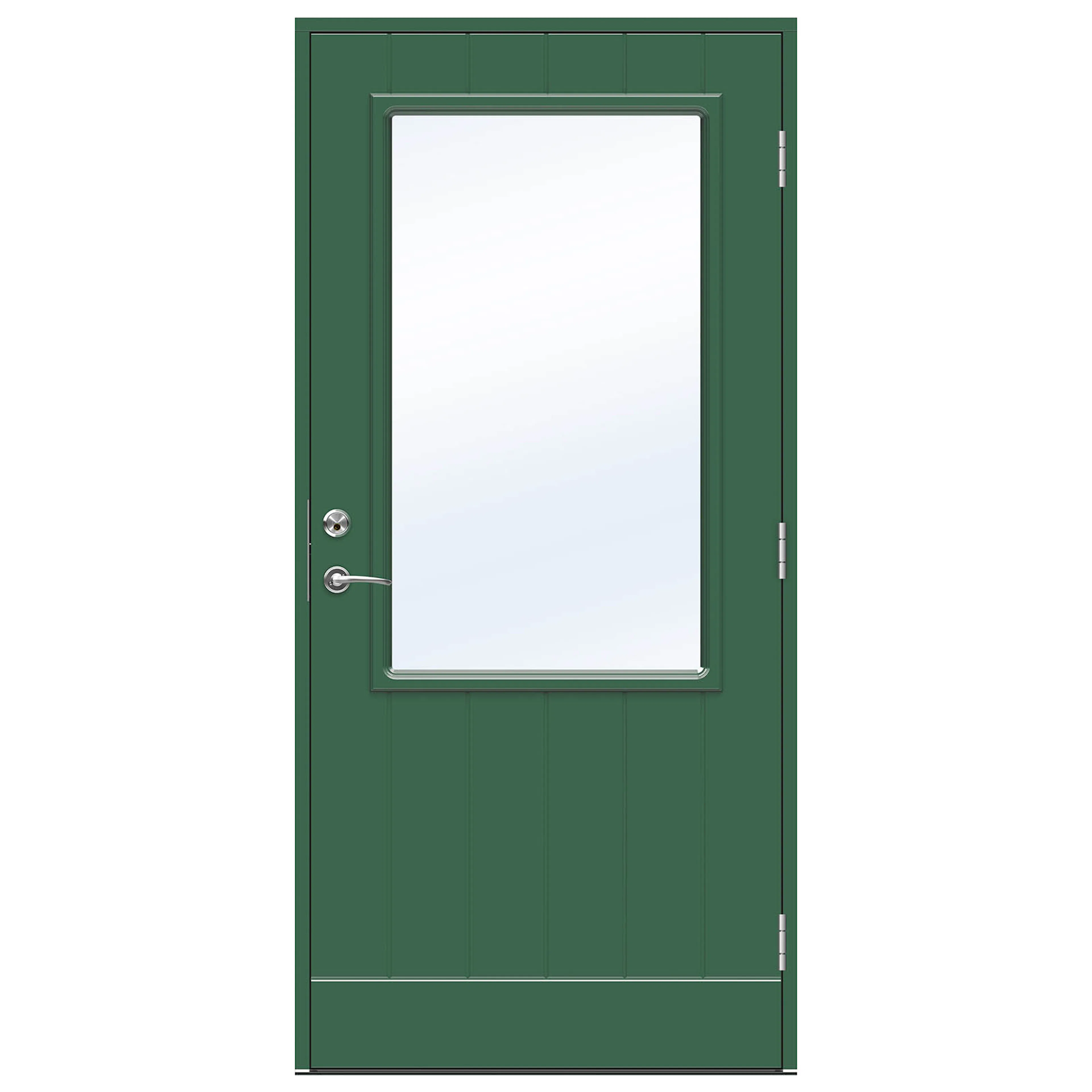 Parytterdörr Swedoor Advance-Line Vision Lyra BxH: 160x200 cm NCS-S-6020-G10Y