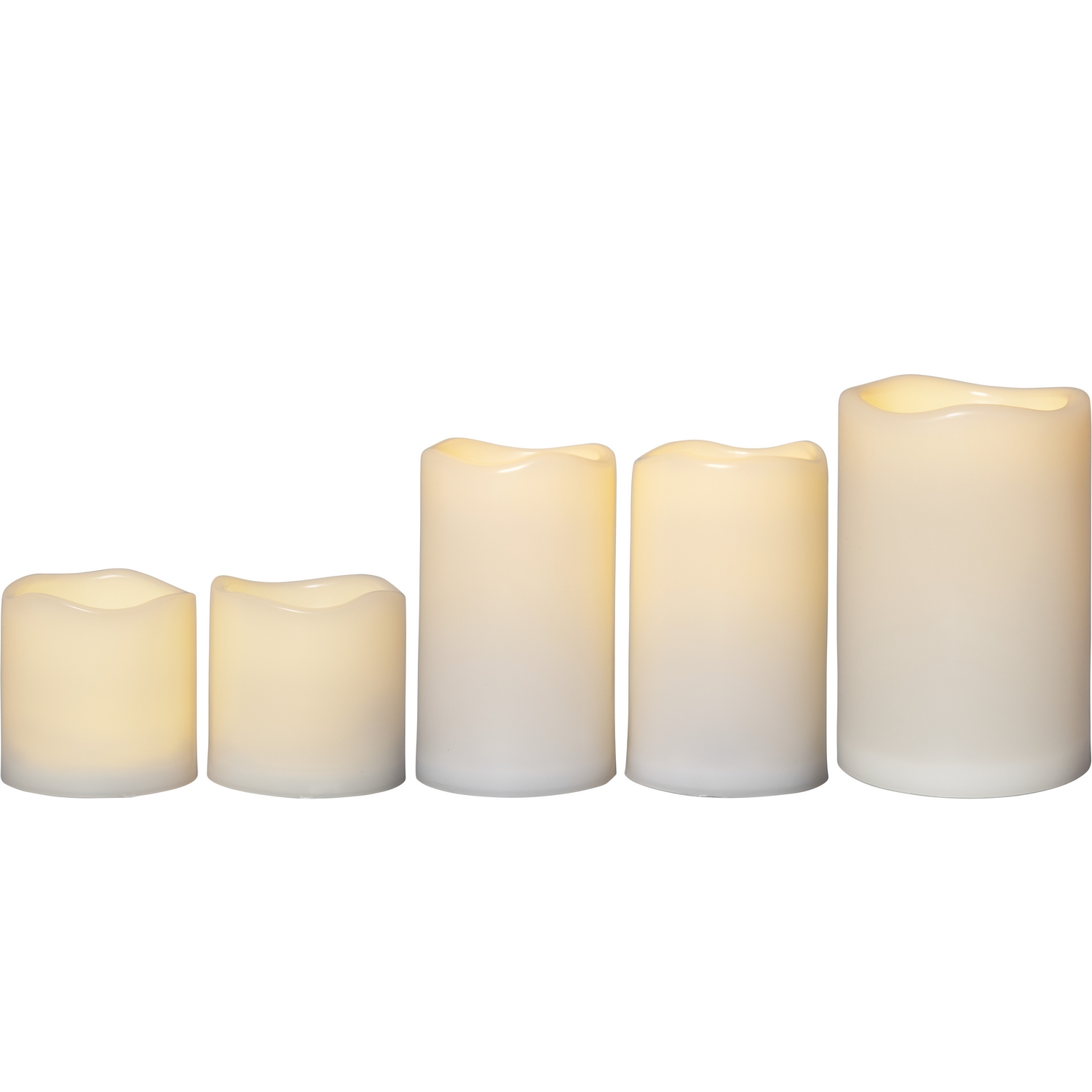 Blockljus Star Trading Paul LED 5-pack