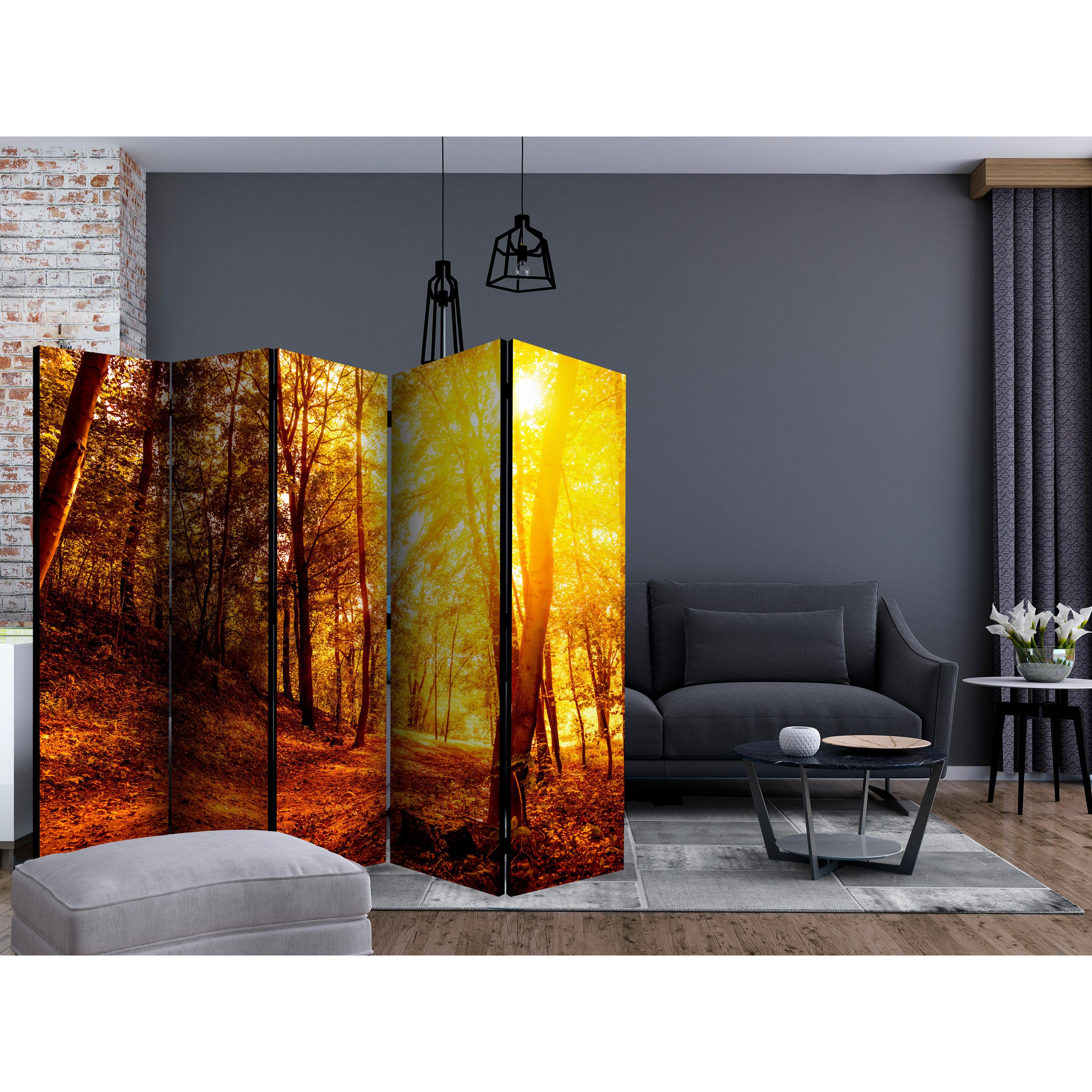 Rumsavdelare Skärmvägg Arkiio Autumn Walk II 225x172 cm
