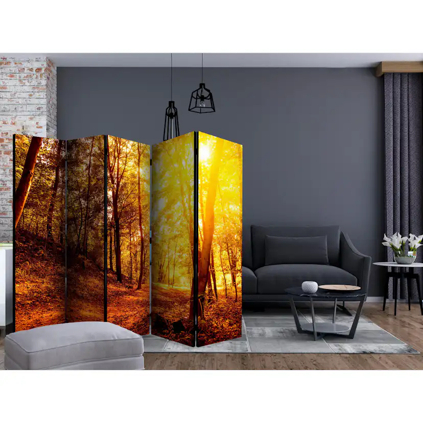 Rumsavdelare Skärmvägg Arkiio Autumn Walk II 225x172 cm
