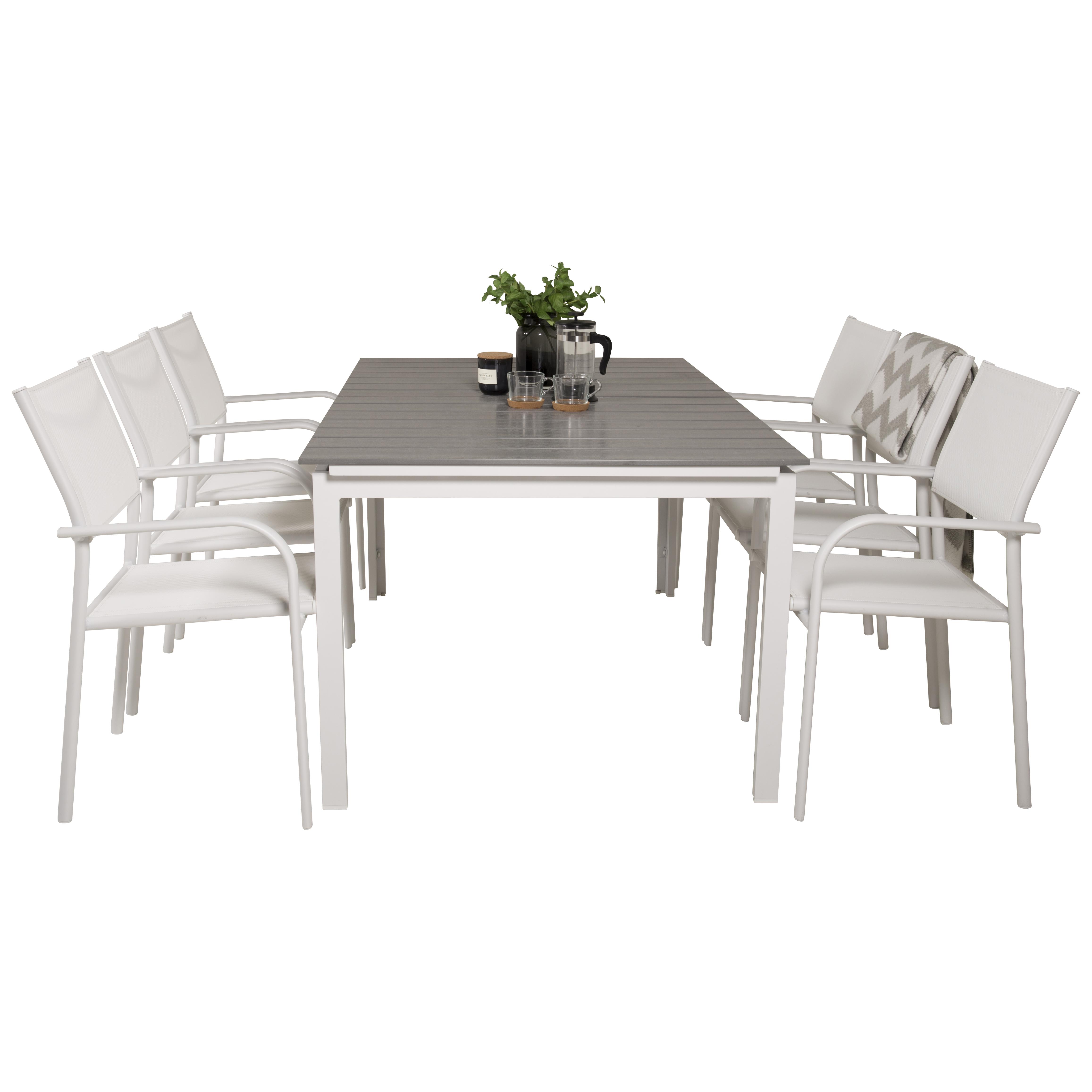 Matgrupp Venture Home Lova 160/240 med 6 Siri Matstolar