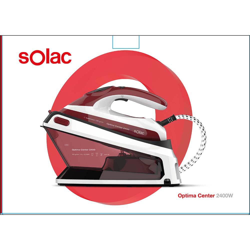 Ångstation Solac Optima Center 2400W