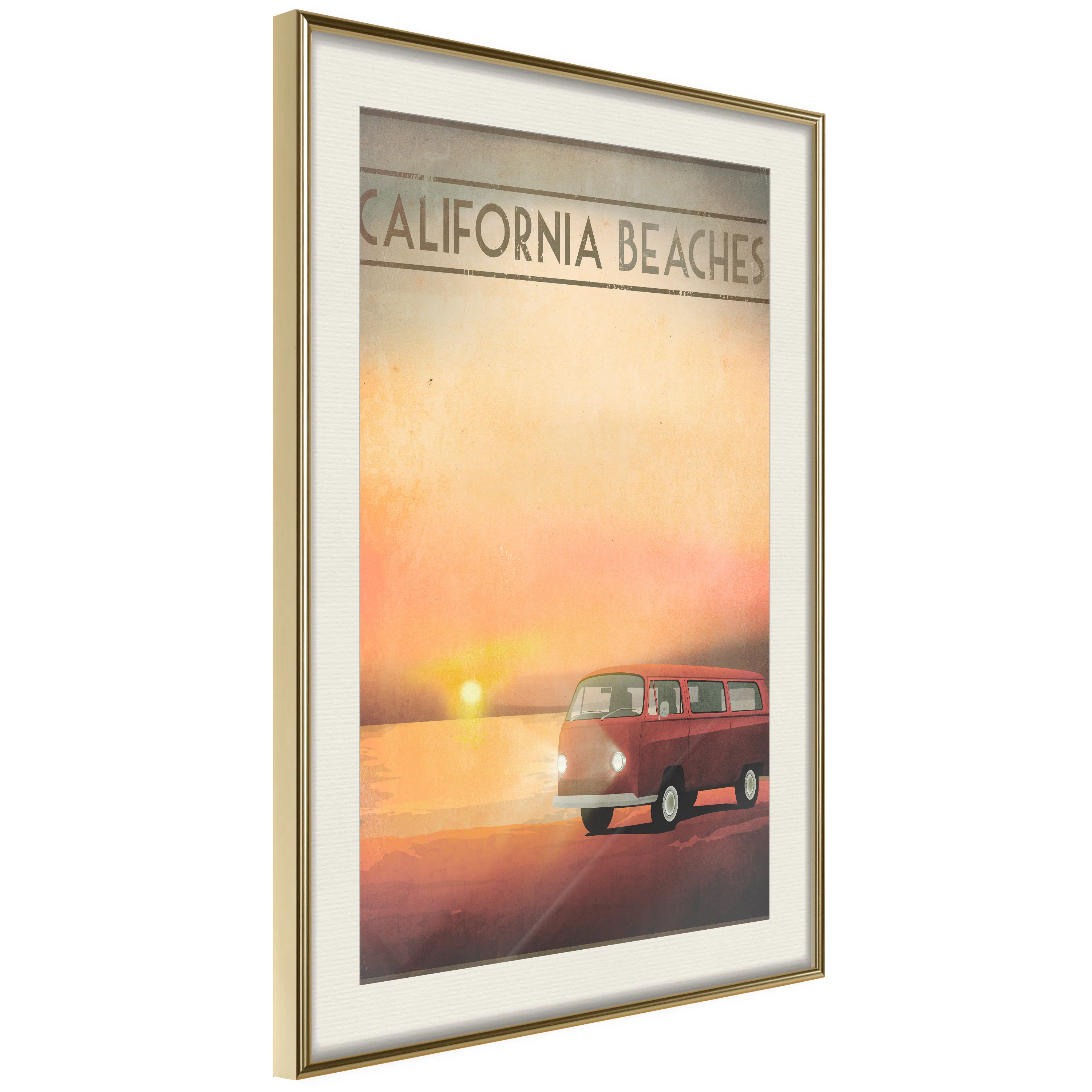 Poster Artgeist Affisch California Beaches