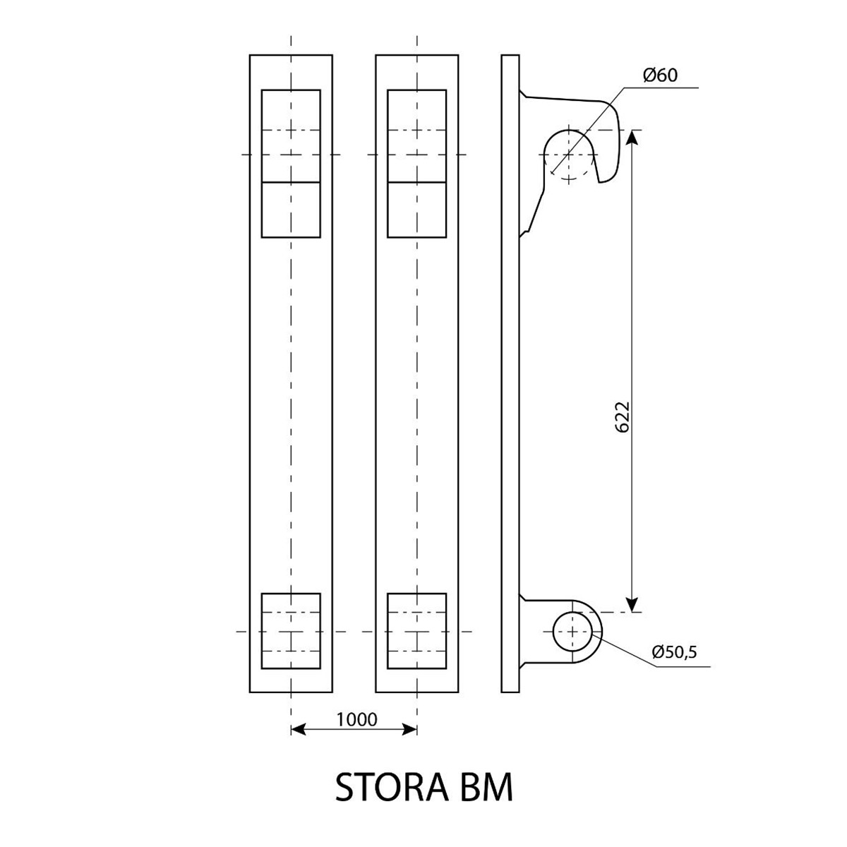 Svetsfäste Kellfri 40 mm Stora BM