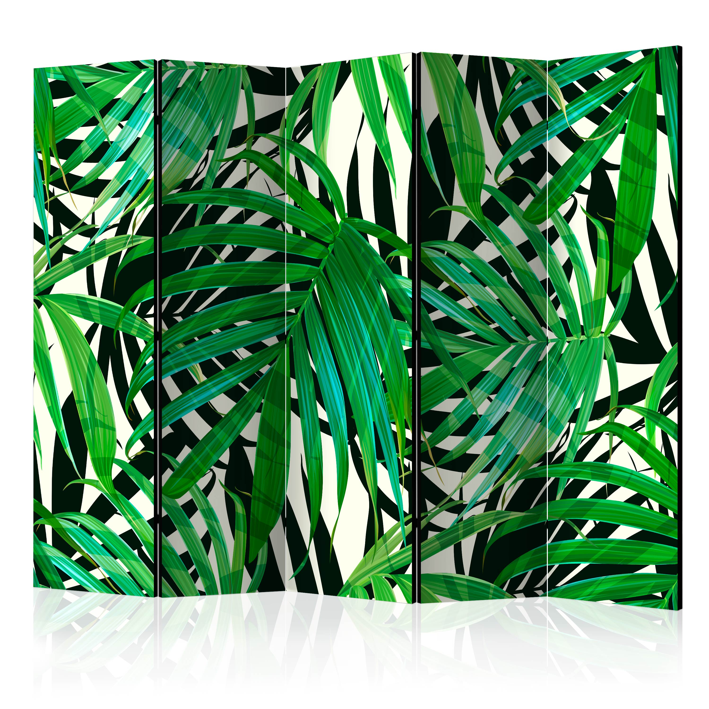 Rumsavdelare Skärmvägg Arkiio Tropical Leaves II 225x172 cm