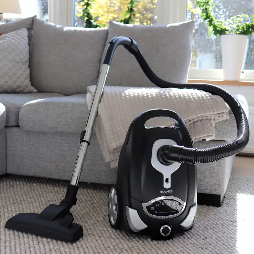 Golvdammsugare Champion Eco Clean 700W Mattsvart