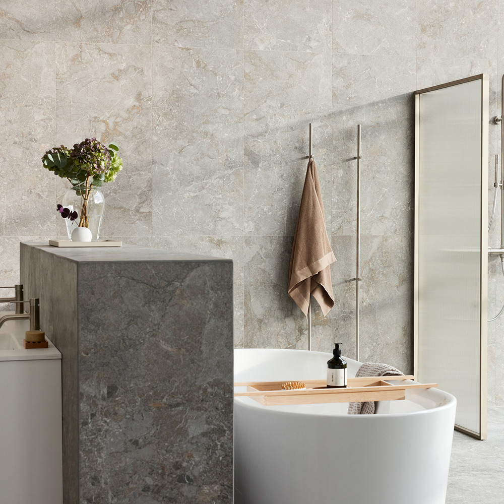 Klinker Konradssons Dinamika Breccia Grey dekor 60x120 cm