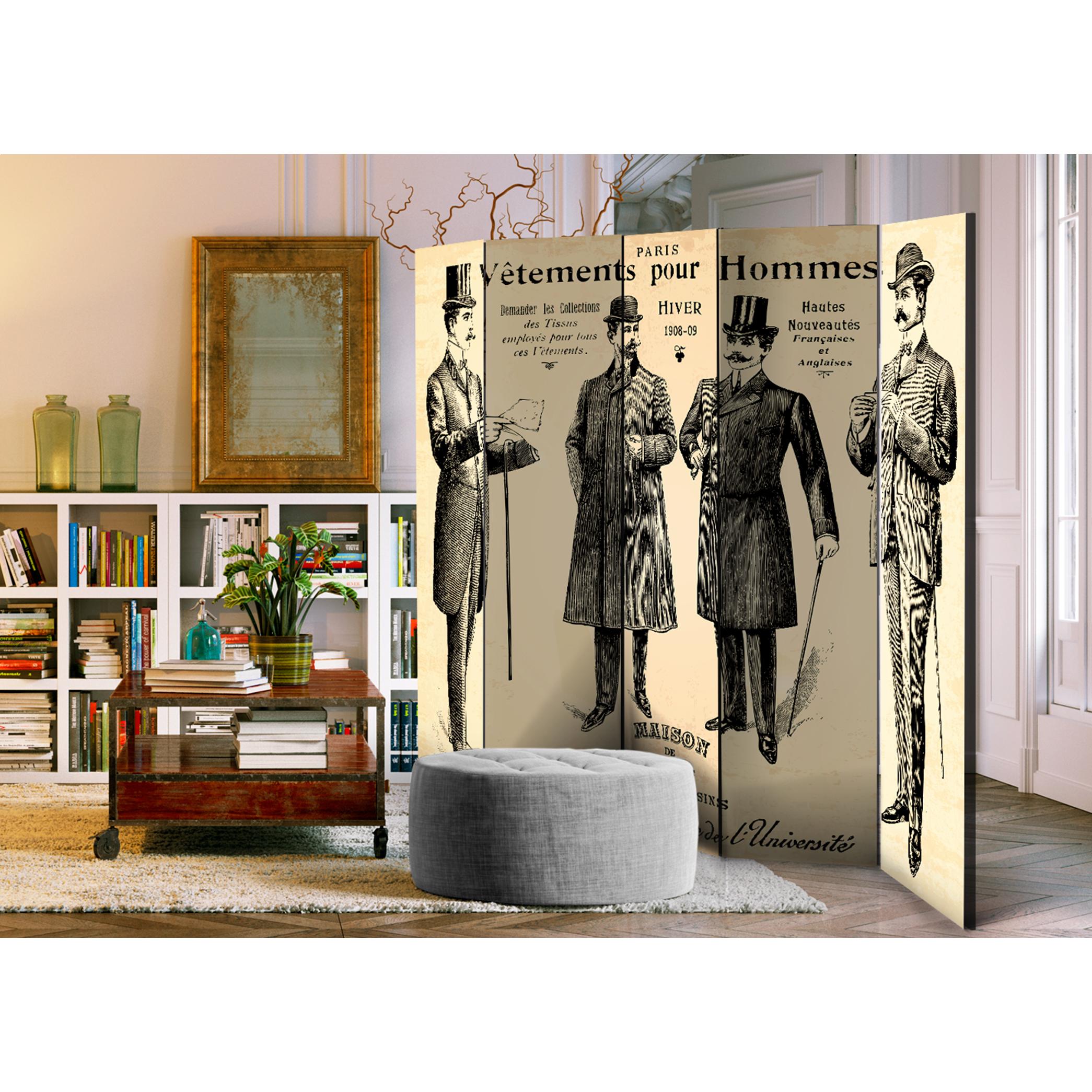 Rumsavdelare Skärmvägg Arkiio Vêtements pour Homme II 225x172 cm