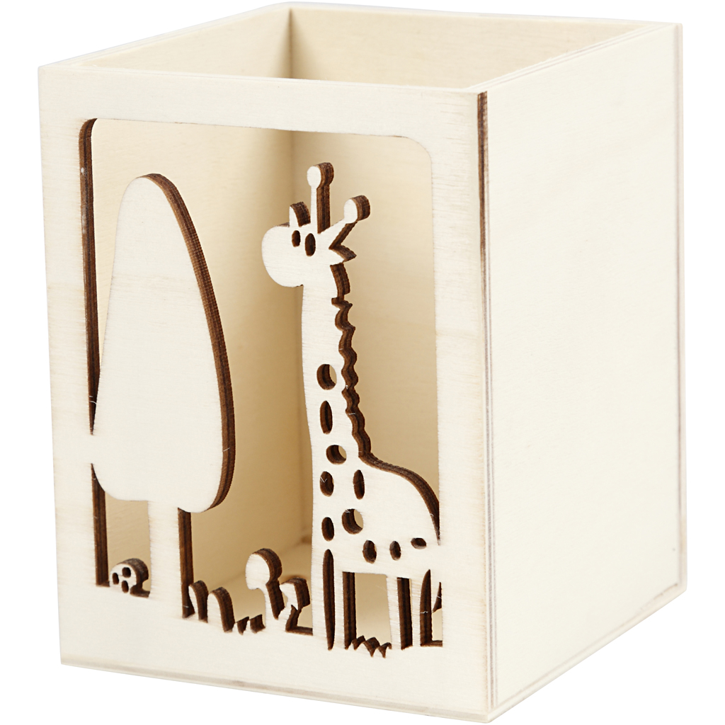 Pennställ Creativ Company Giraff HxL 10x8 cm 1 St