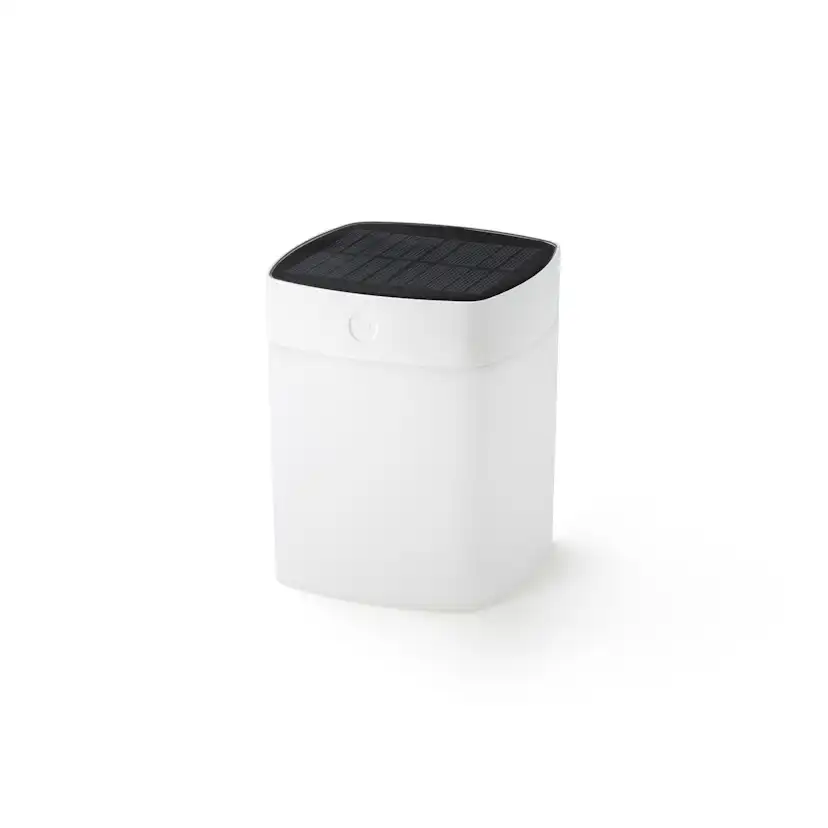Solcellslampa Gnosjö Konstsmide Assisi Cylinder Kvadrat LED 1W