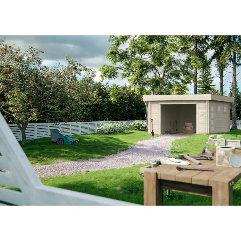 Garage Palmako Rasmus Kit 19,8 m2