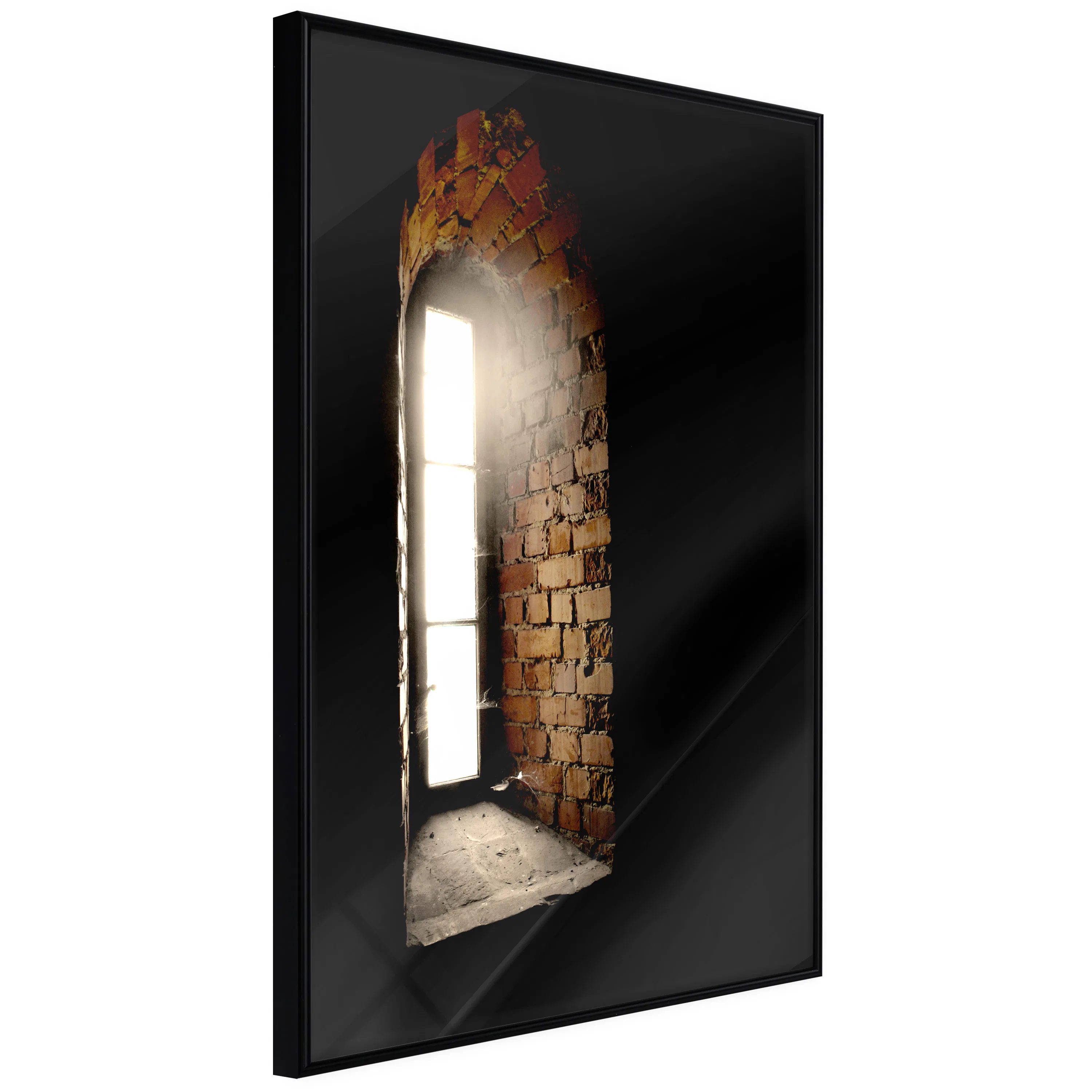 Poster Artgeist Affisch Light in the Wall