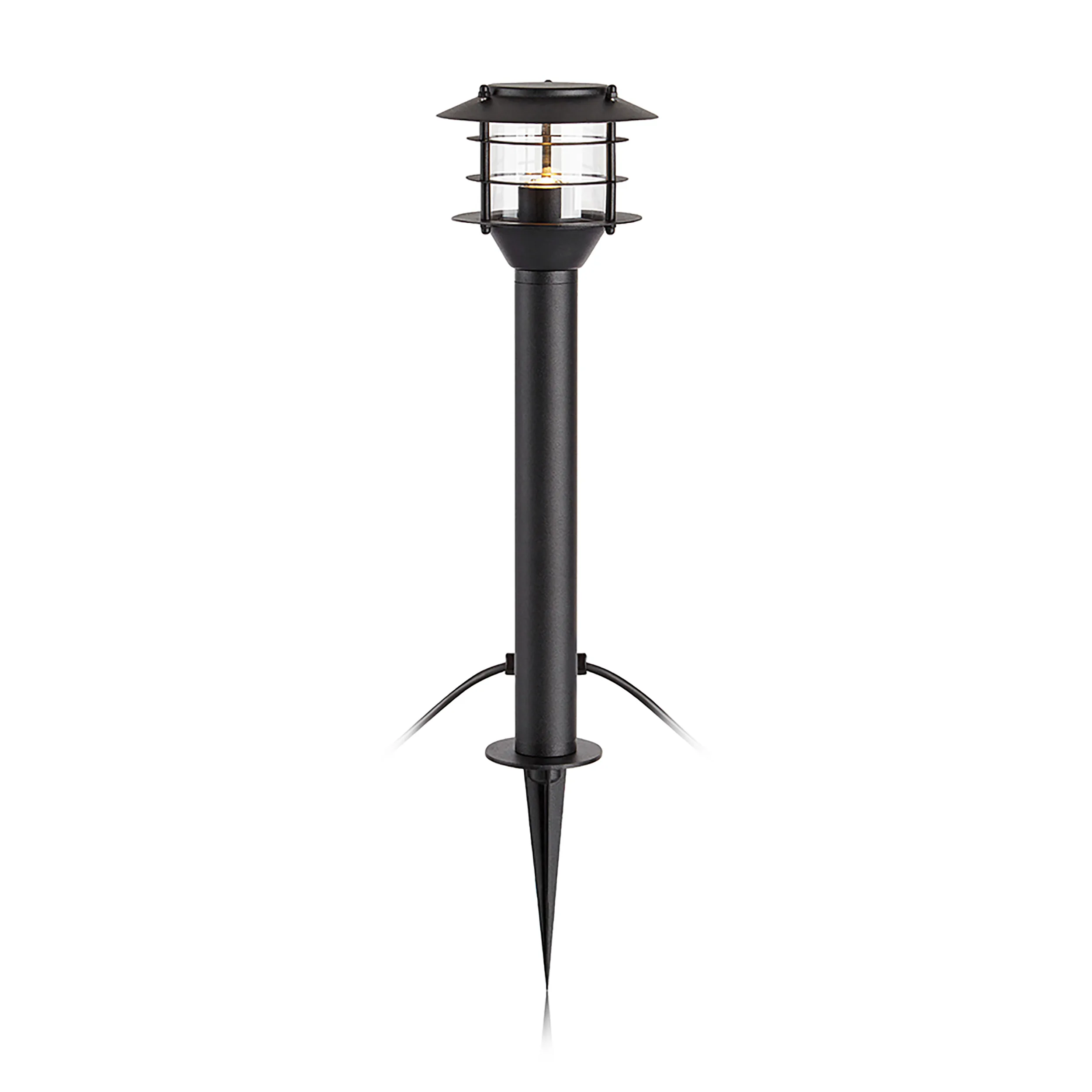 Pollare Markslöjd Garden 24 Svart Dimbar LED Utebelysning Aluminium 45cm