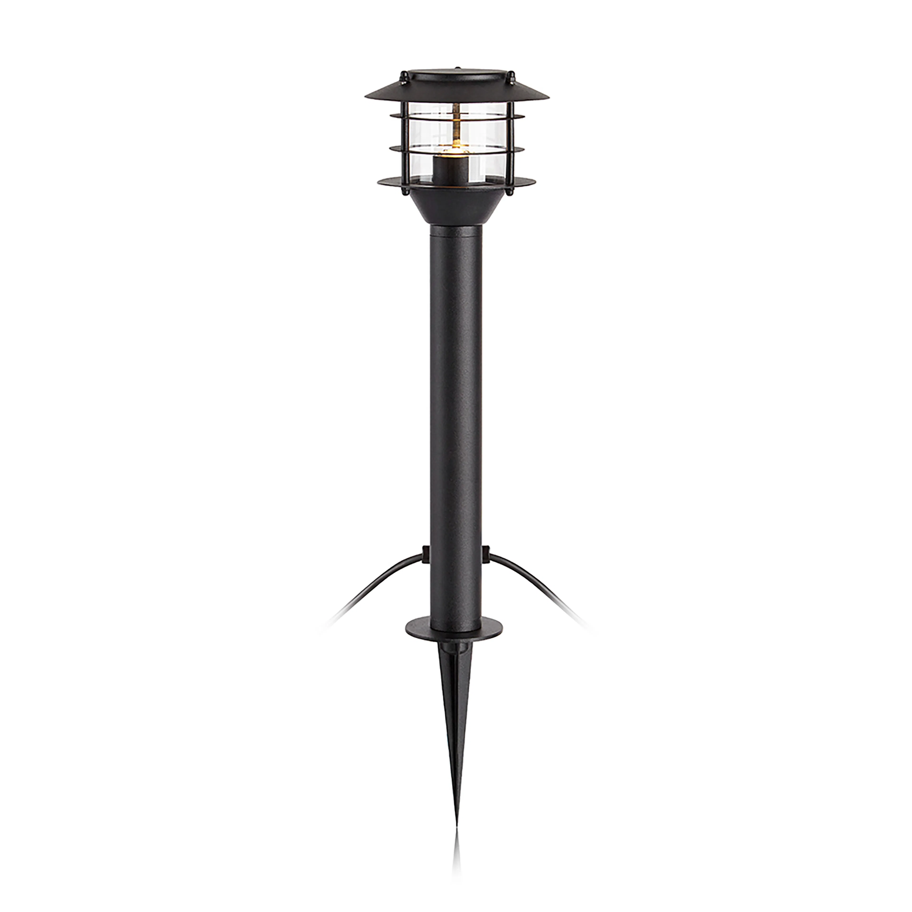 Pollare Markslöjd Garden 24 Svart Dimbar LED Utebelysning Aluminium 45cm