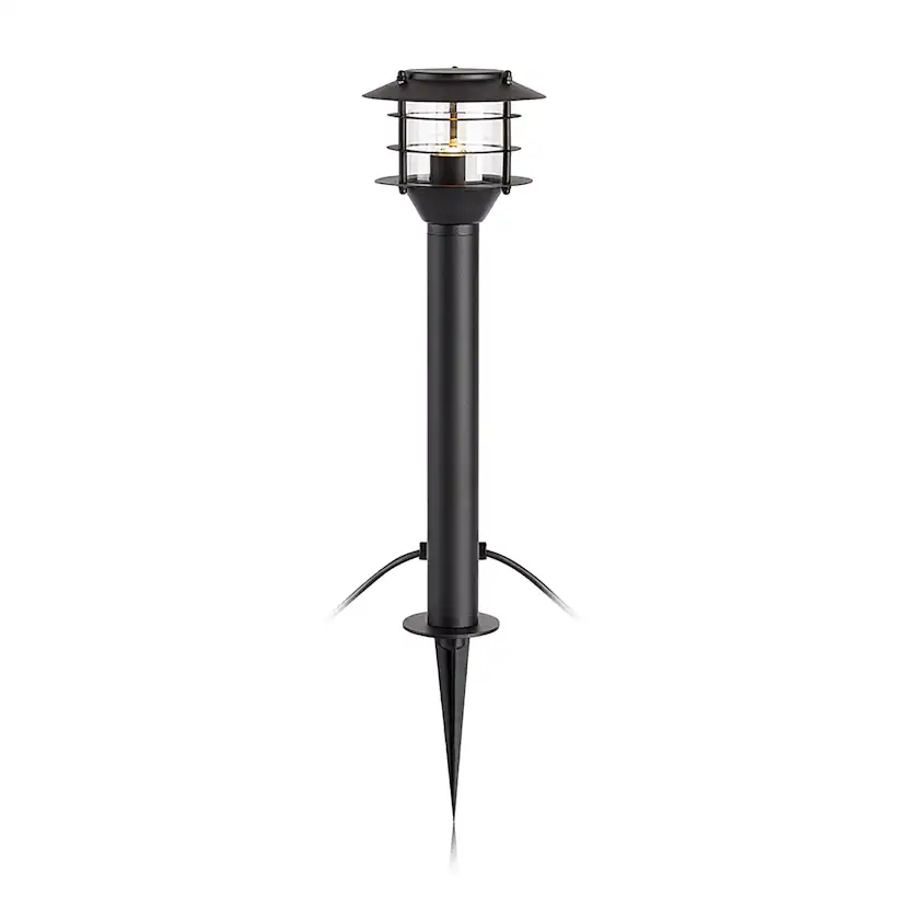 Pollare Markslöjd Garden 24 Svart Dimbar LED Utebelysning Aluminium 45cm