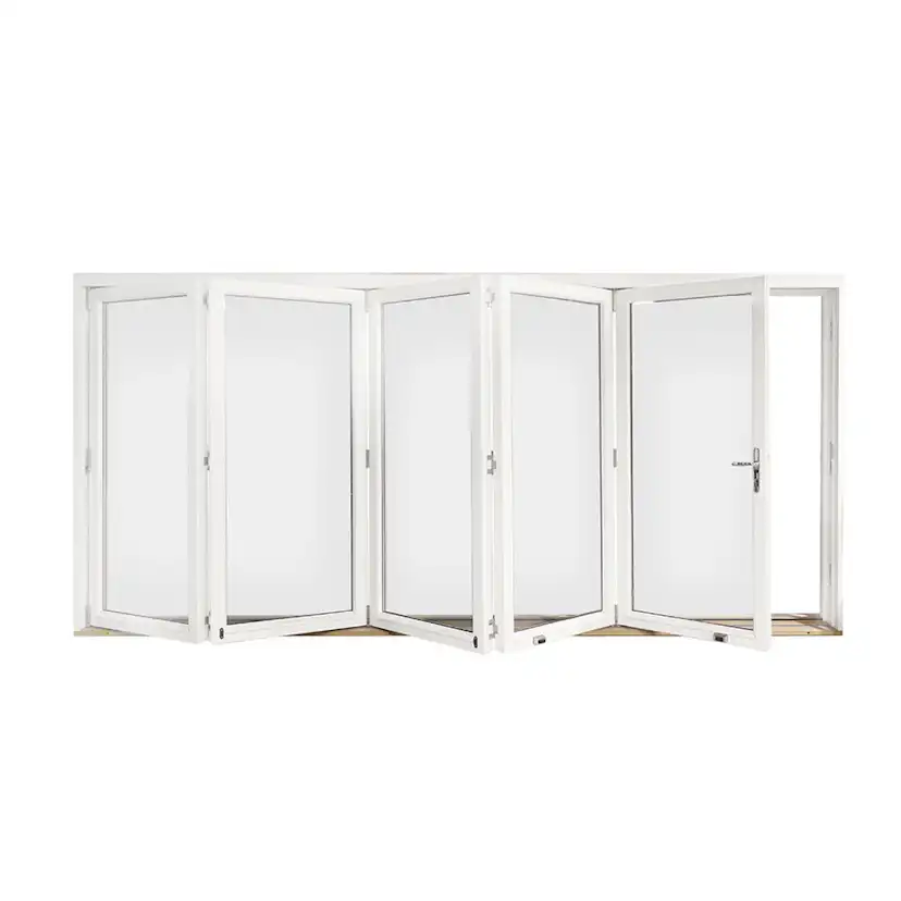Vikdörr Vilenta Åre Trä/Aluminium 7-Delat