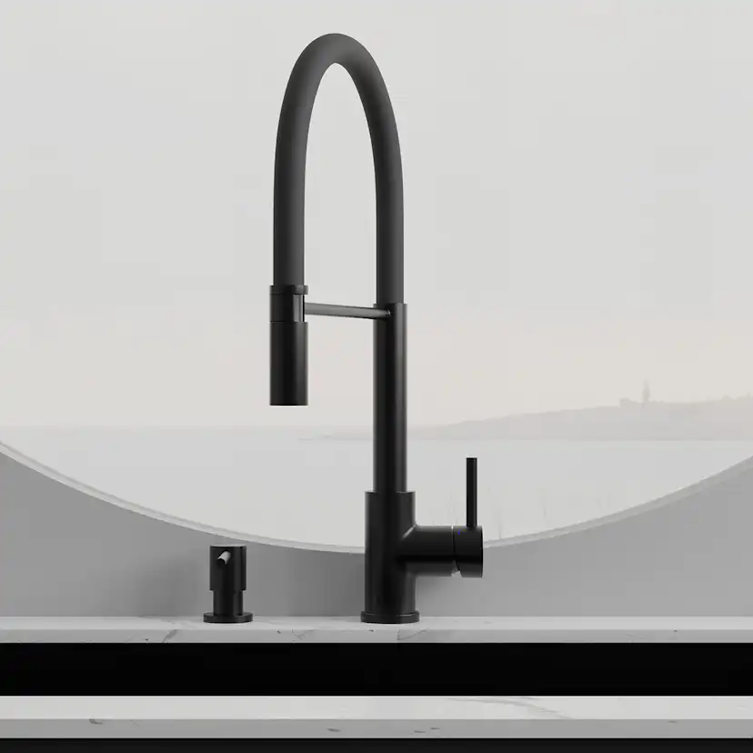 Köksblandare Scandtap Steel Pro Rostfritt Stål