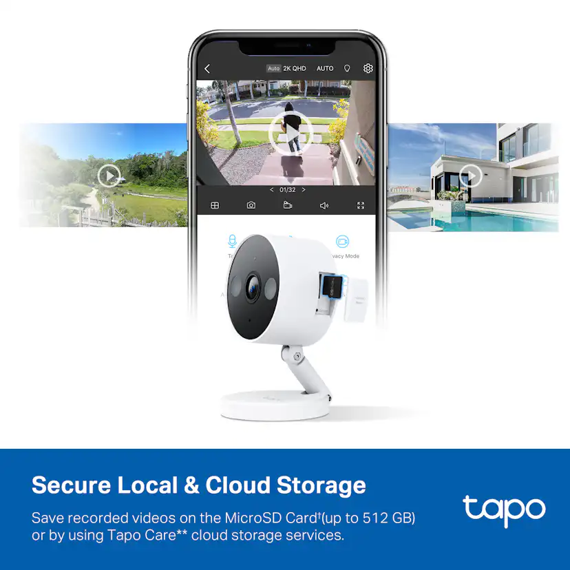 Övervakningskamera Tapo C120 Indoor/Outdoor Wi-Fi Home