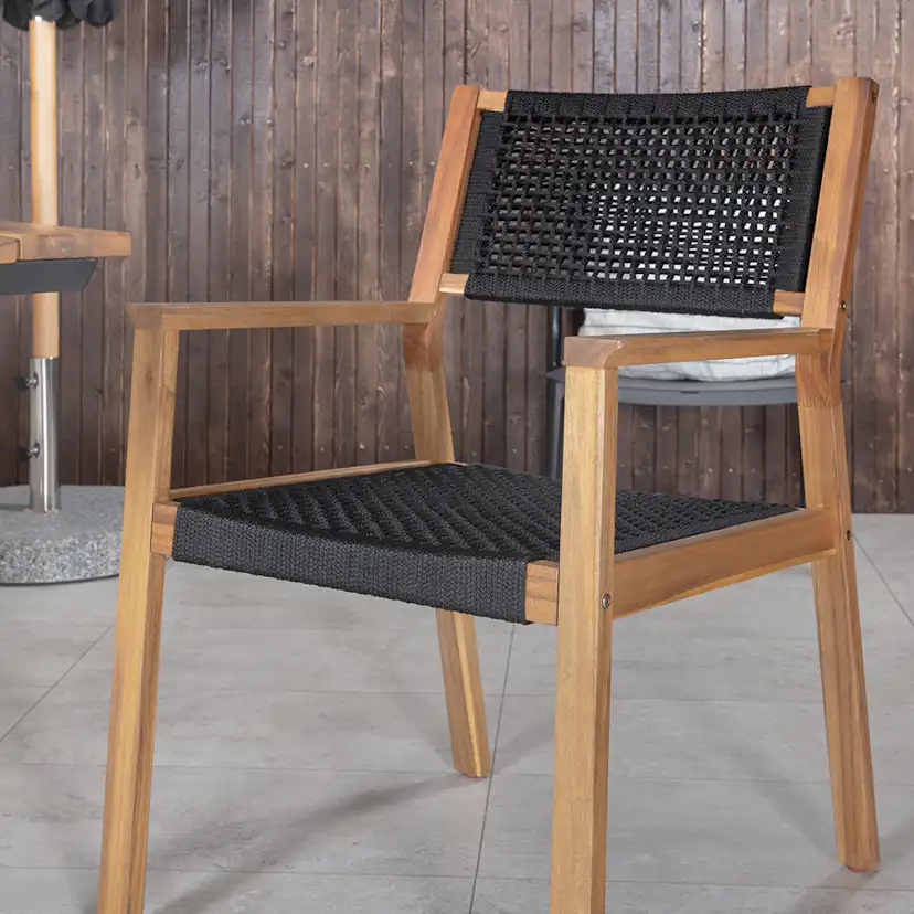 Matgrupp Venture Home Chane med 4 Jimbo Matstolar