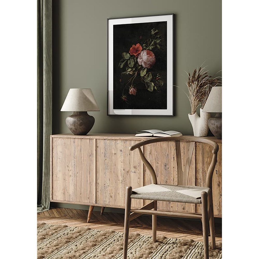 Poster Gallerix Stilleven Met Rozen By Elias Van Den Broeck