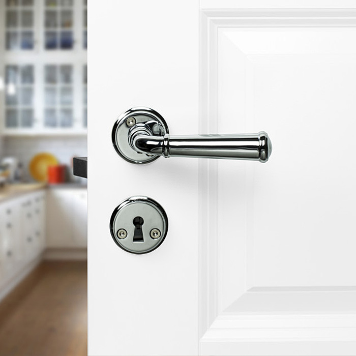Dörrhandtag Beslag Design Hampton Krom