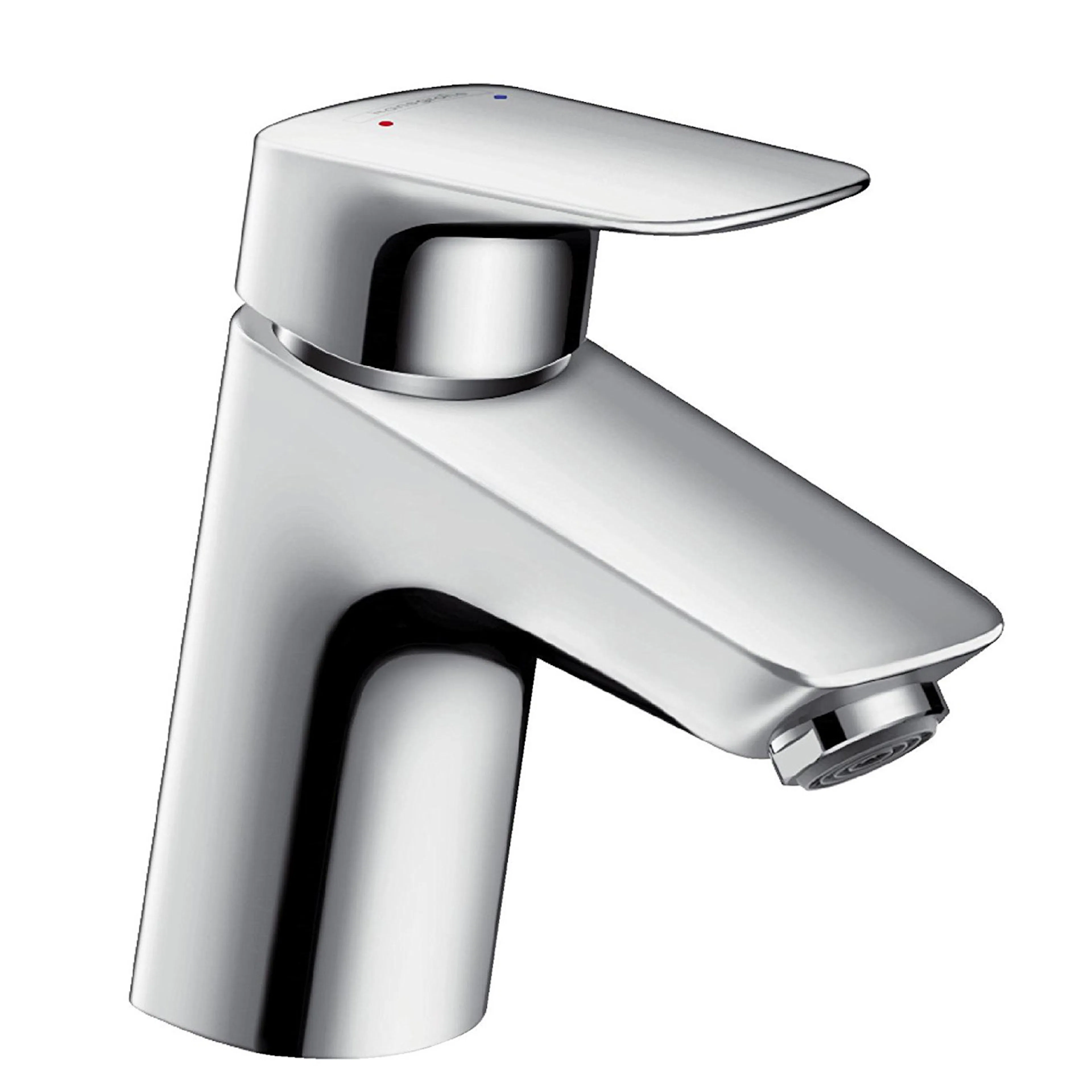 Tvättställsblandare Hansgrohe Logis 70 utan Bottenventil Nej, 1-grepps tvättställsblandare 70 utan bottenventil