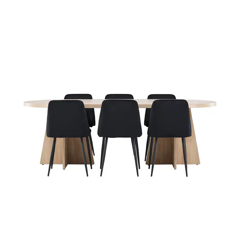 Matgrupp Venture Home Bootcut 230 med 6 st Night Stolar