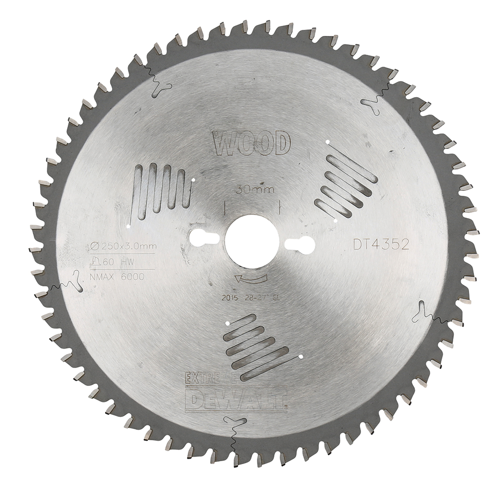 Sågklinga DeWalt DT4352-QZ 250x30 60 T