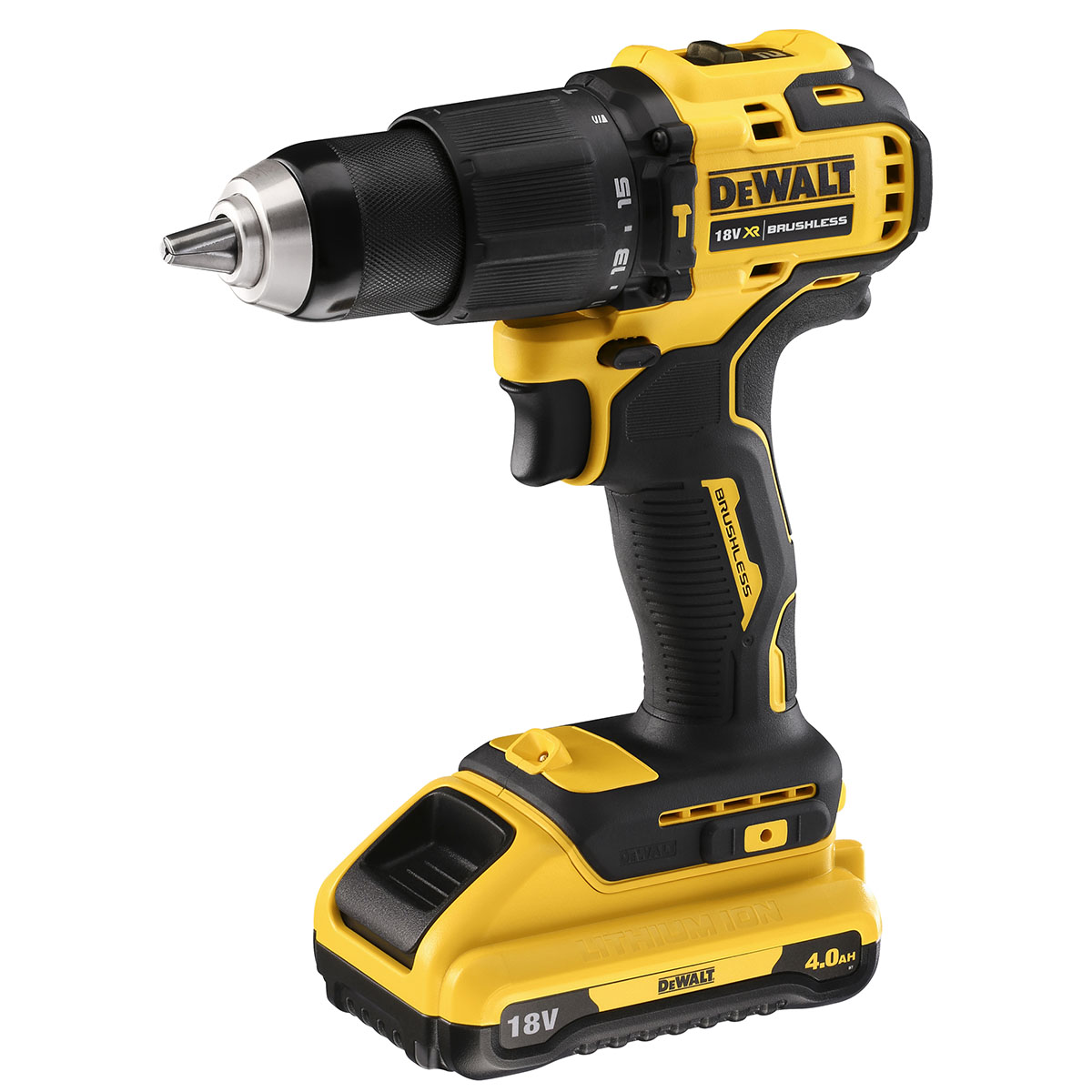 Slagskruvdragare Dewalt DCD709D2T med Batteri och Laddare