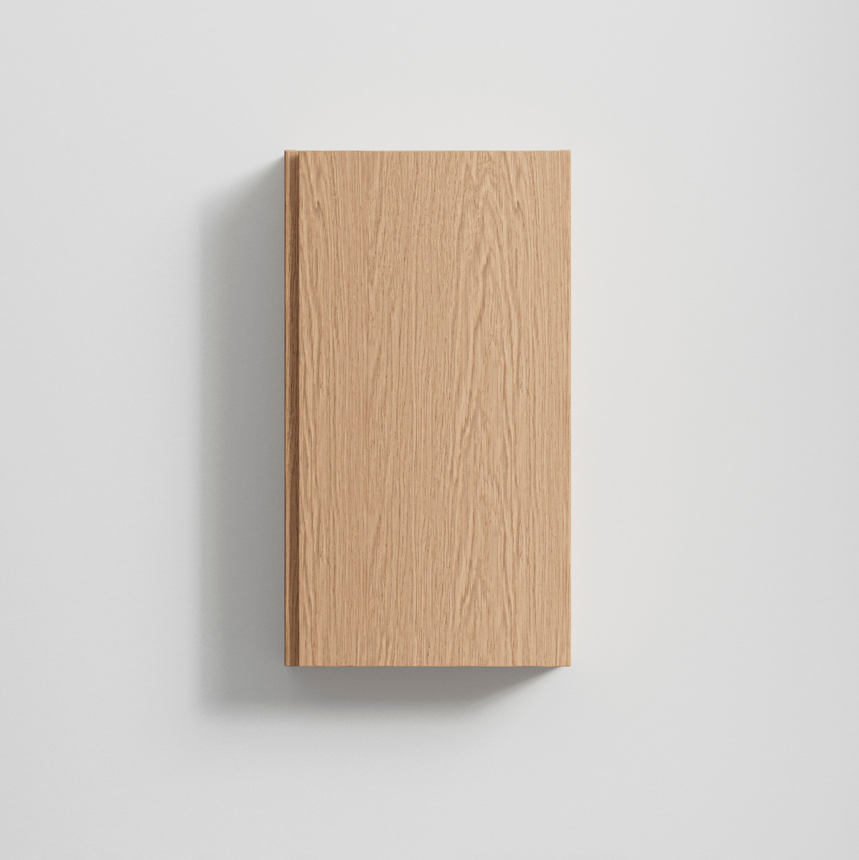 Väggskåp Grip 40/15 Natural Oak, 2 Hy, Hö Färg: Natural Oak, Hägning: Höger