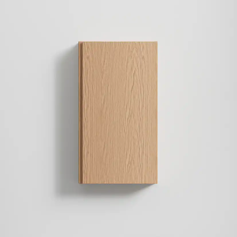 Väggskåp Grip 40/15 Natural Oak, 2 Hy, Hö Färg: Natural Oak, Hägning: Höger