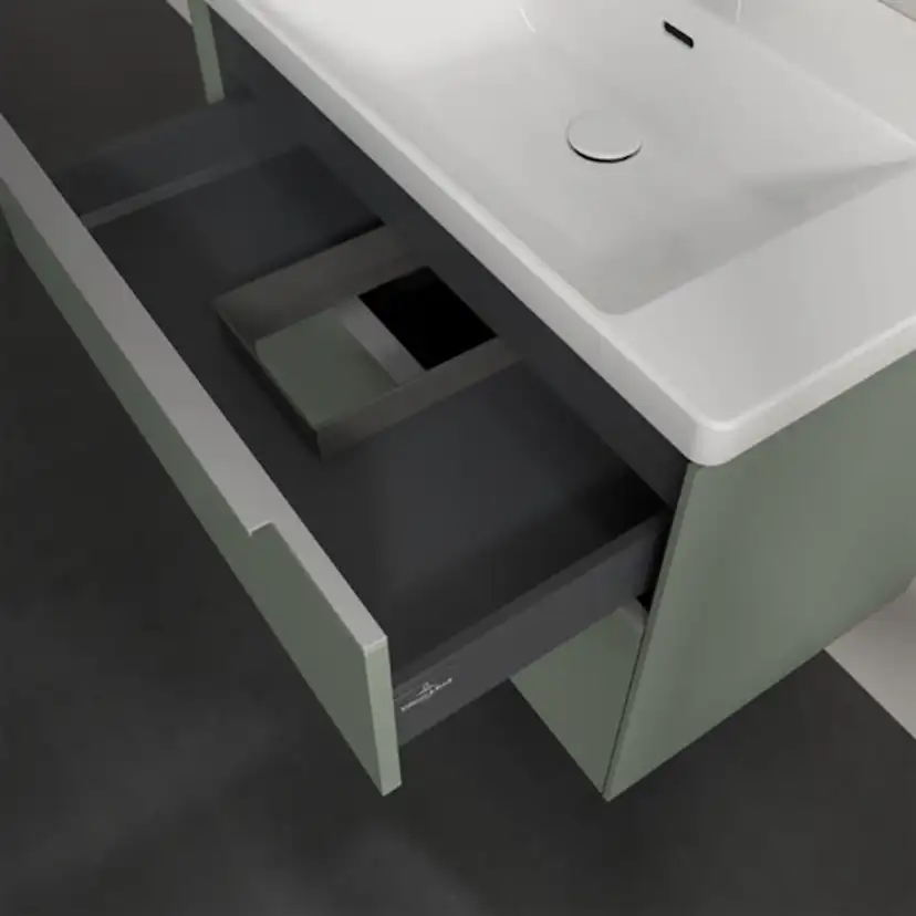 Tvättställsskåp Villeroy & Boch Subway 3.0 med 2 Lådor
