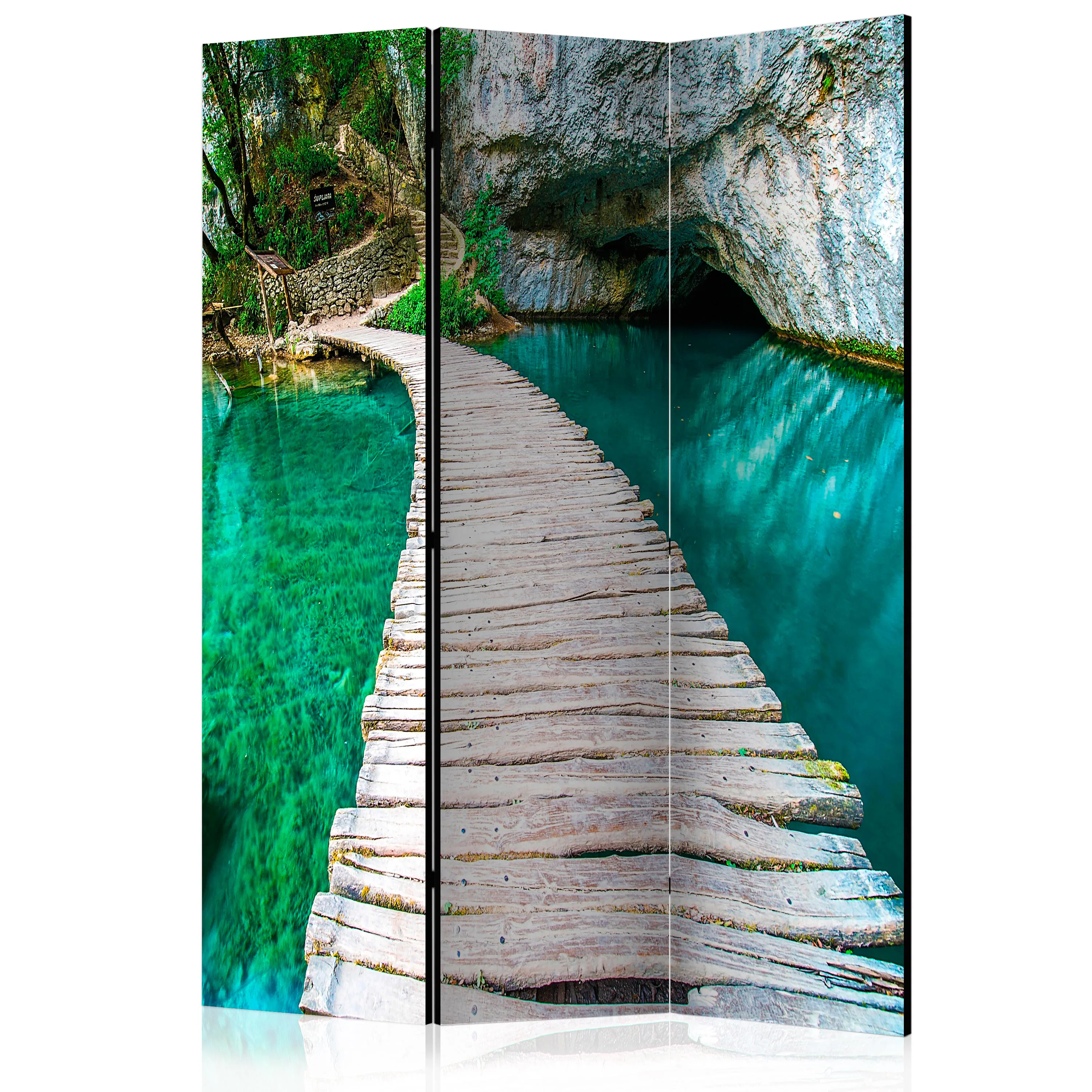 Rumsavdelare Skärmvägg Arkiio Emerald Lake 135x172 cm