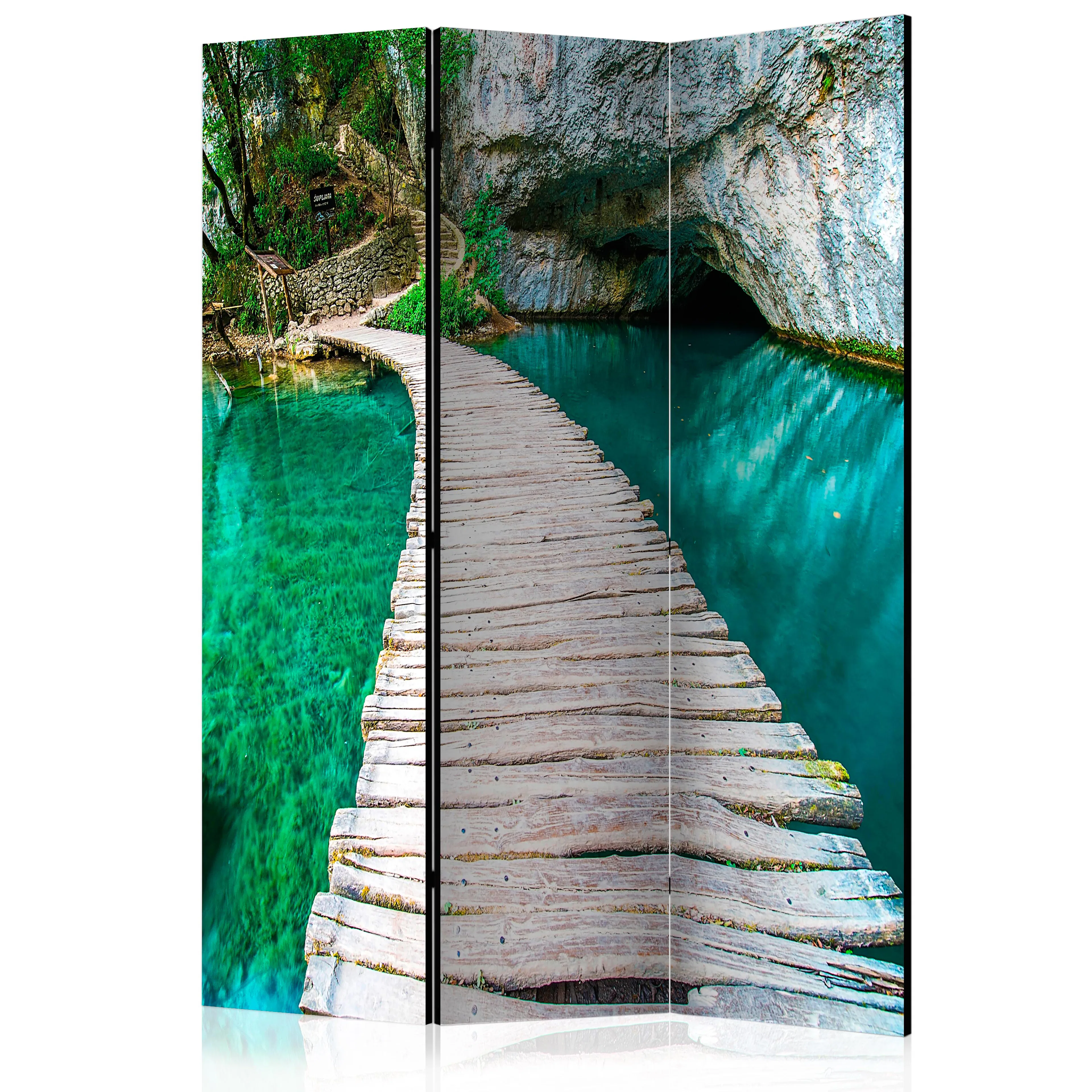 Rumsavdelare Skärmvägg Arkiio Emerald Lake 135x172 cm