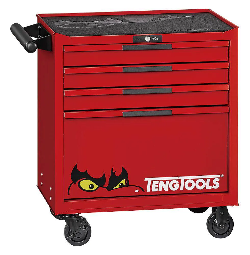 Verktygsvagn Teng Tools 4 Lådor Låg