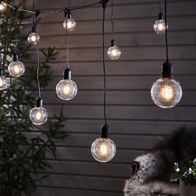 Ljusslinga Markslöjd Garden 24 Deco Light Chain 10L Start