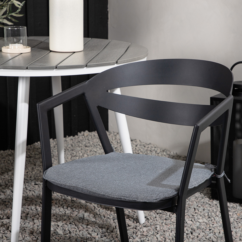Cafégrupp Venture Home Break Ø90 cm med 2 Slit Stolar