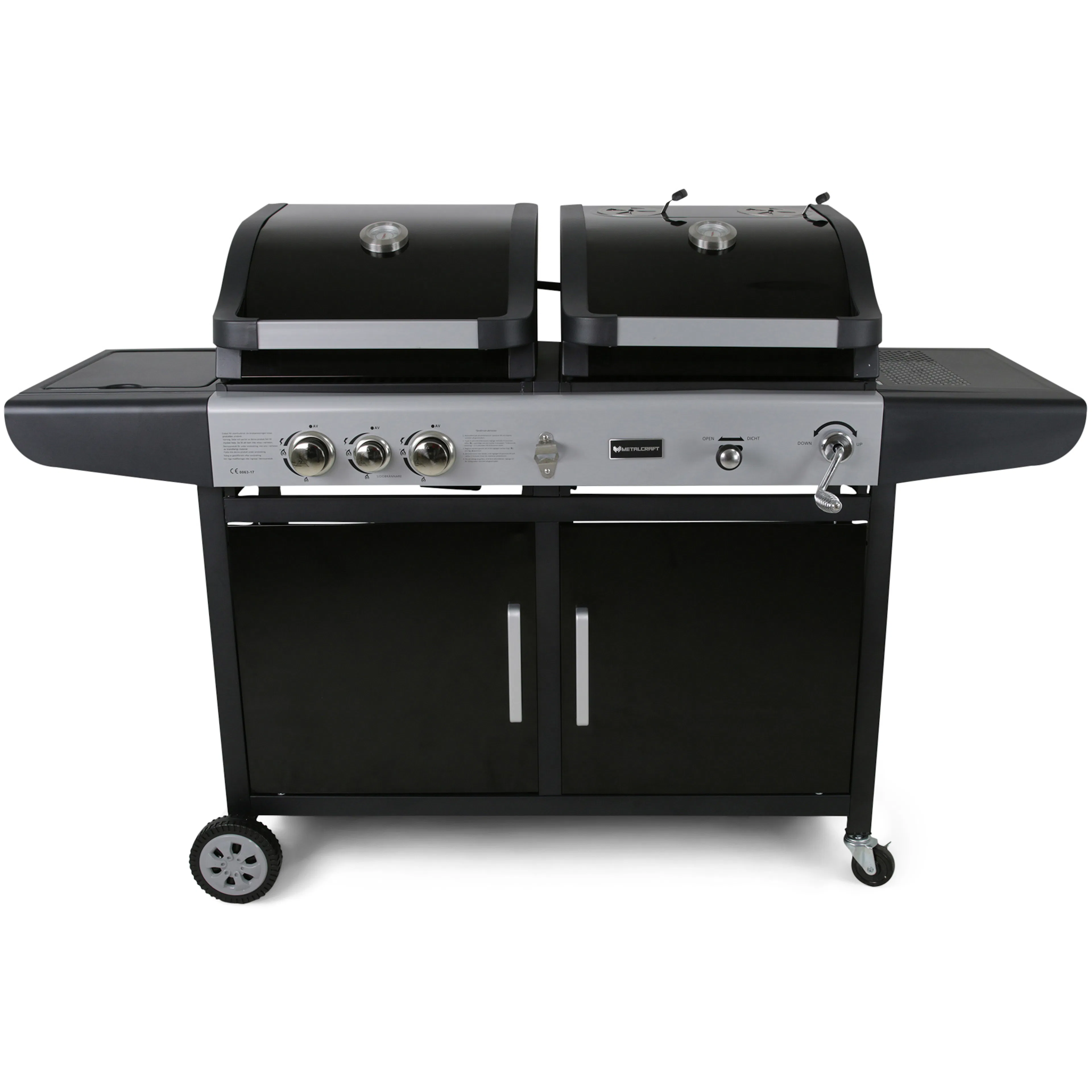 Gasol/Kolgrill Metalcraft Kombinationsgrill Savannah