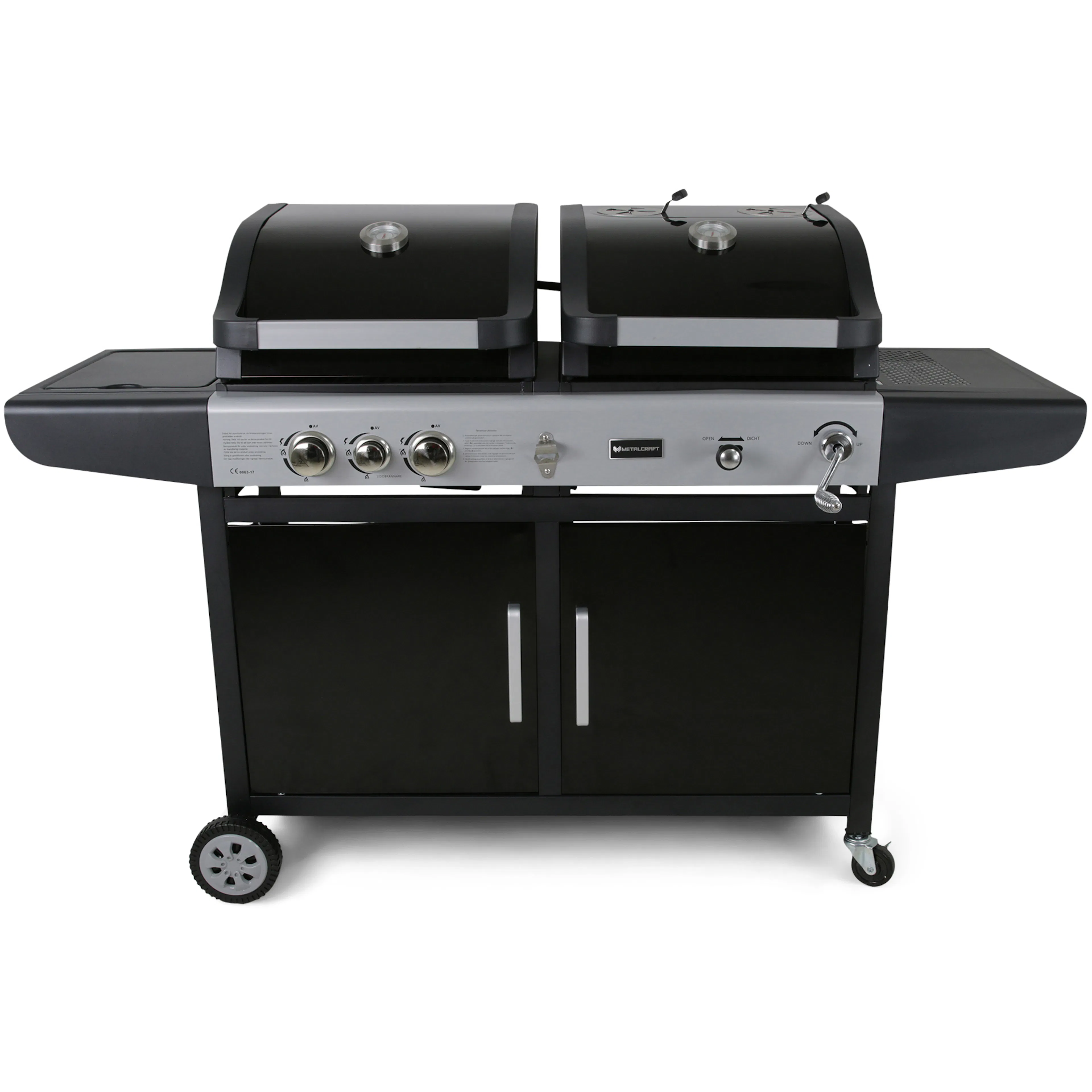 Gasol/Kolgrill Metalcraft Kombinationsgrill Savannah