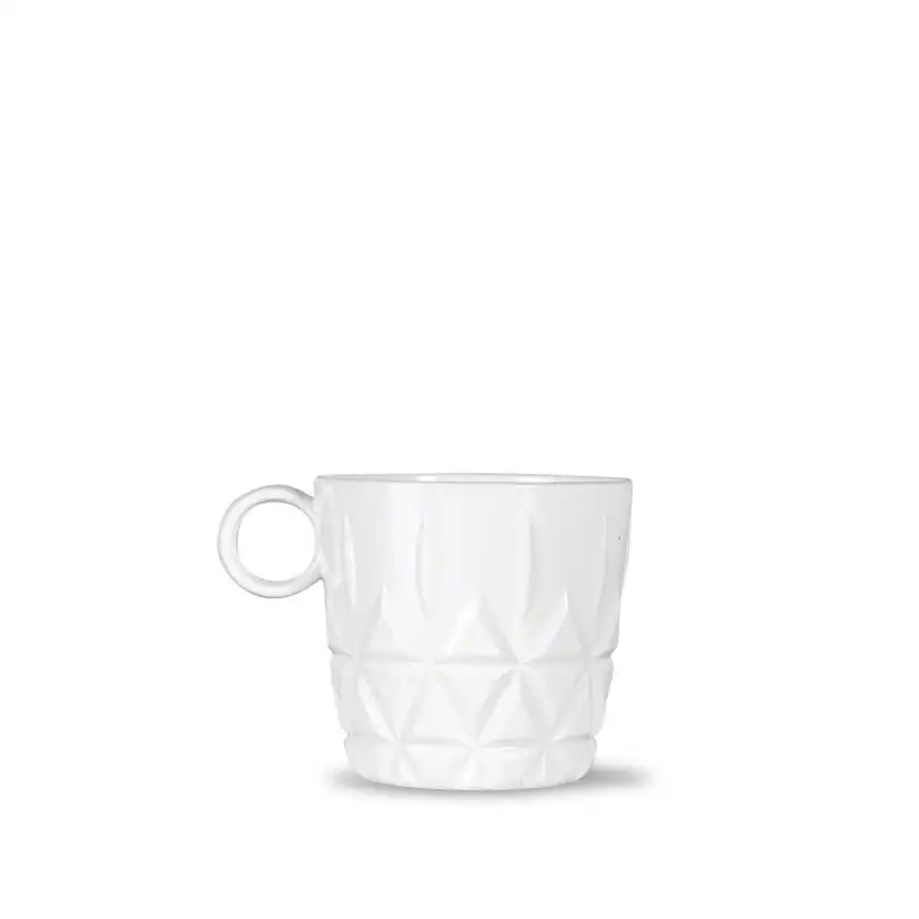Picknick kaffekopp 4-pack Vit