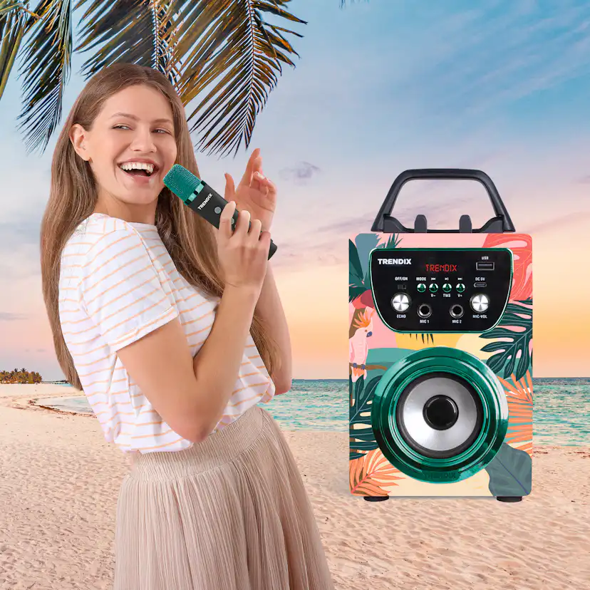 Karaokemaskin Trendix Tropical Vibes Wired