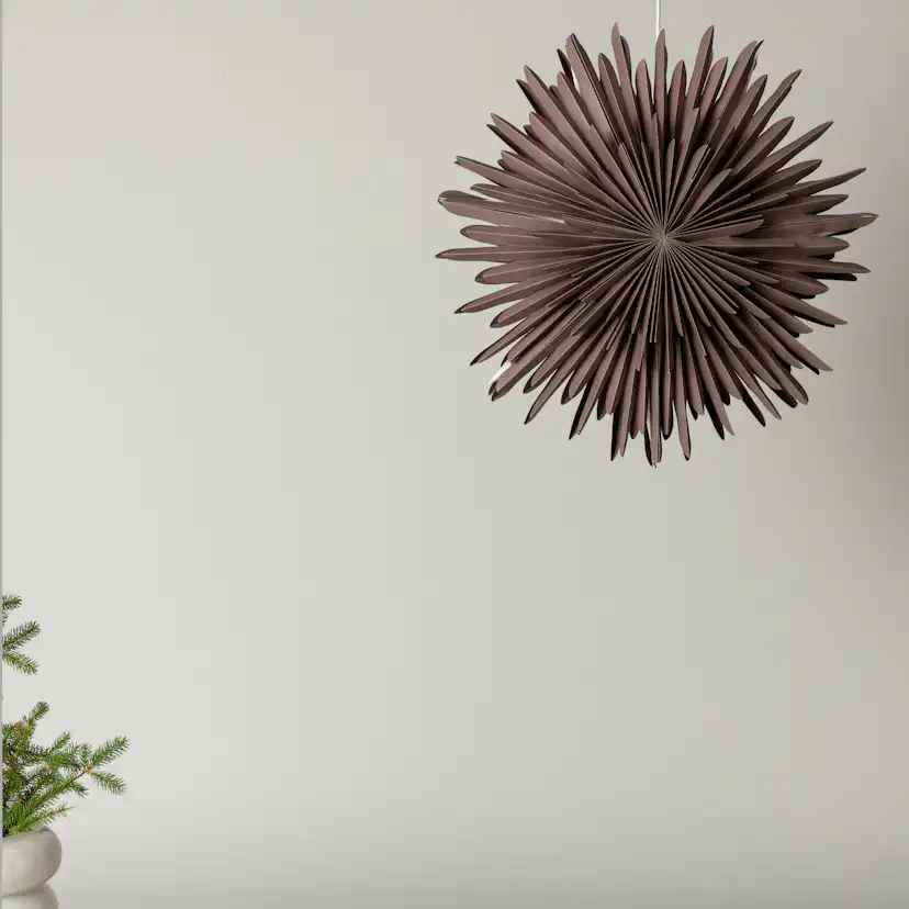 Sälen 60cm Pendant Lamp - Greige / Greige Greige, 60 cm
