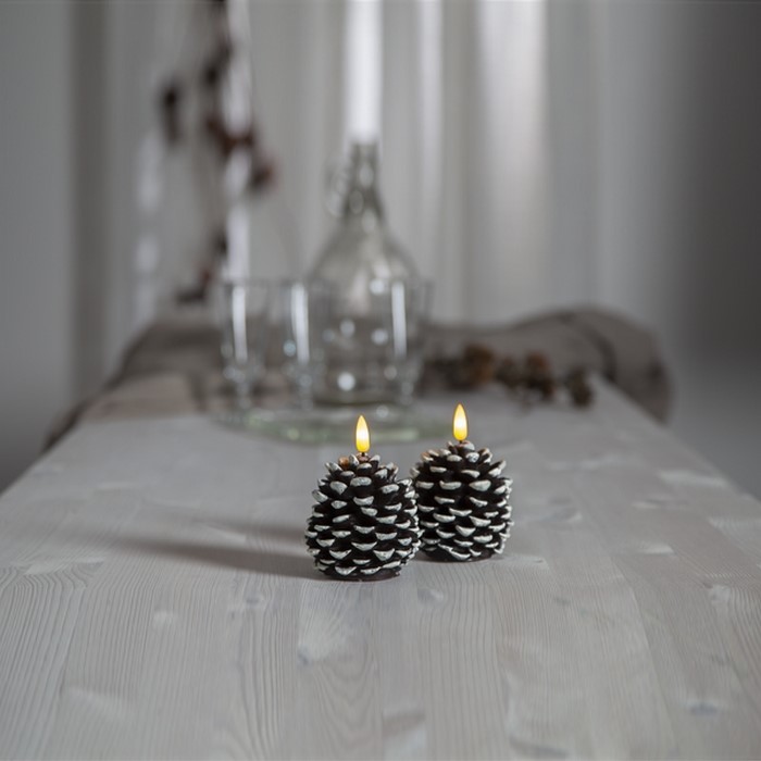 Blockljus Star Trading Flamme Kotte Batteridrivet LED-Ljus