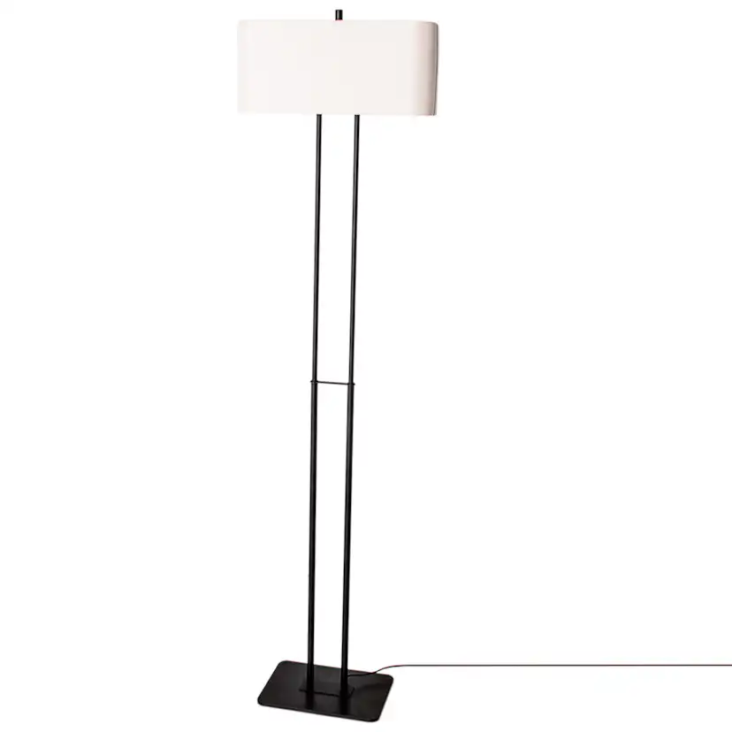 Golvlampa By Rydéns Luton H150 cm Svart/Vit