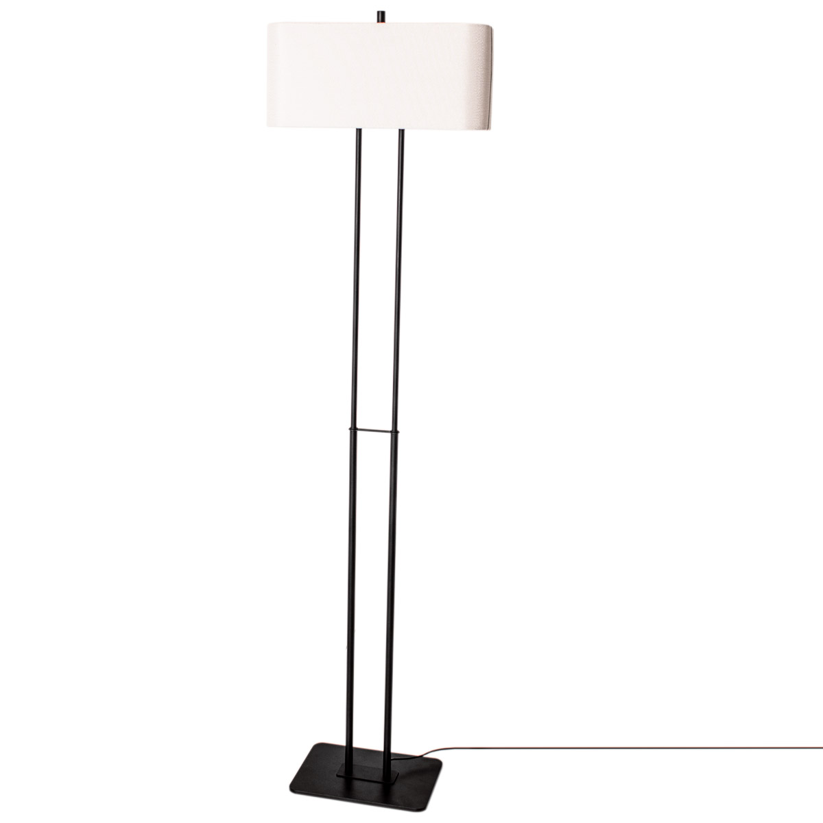 Golvlampa By Rydéns Luton H150 cm Svart/Vit