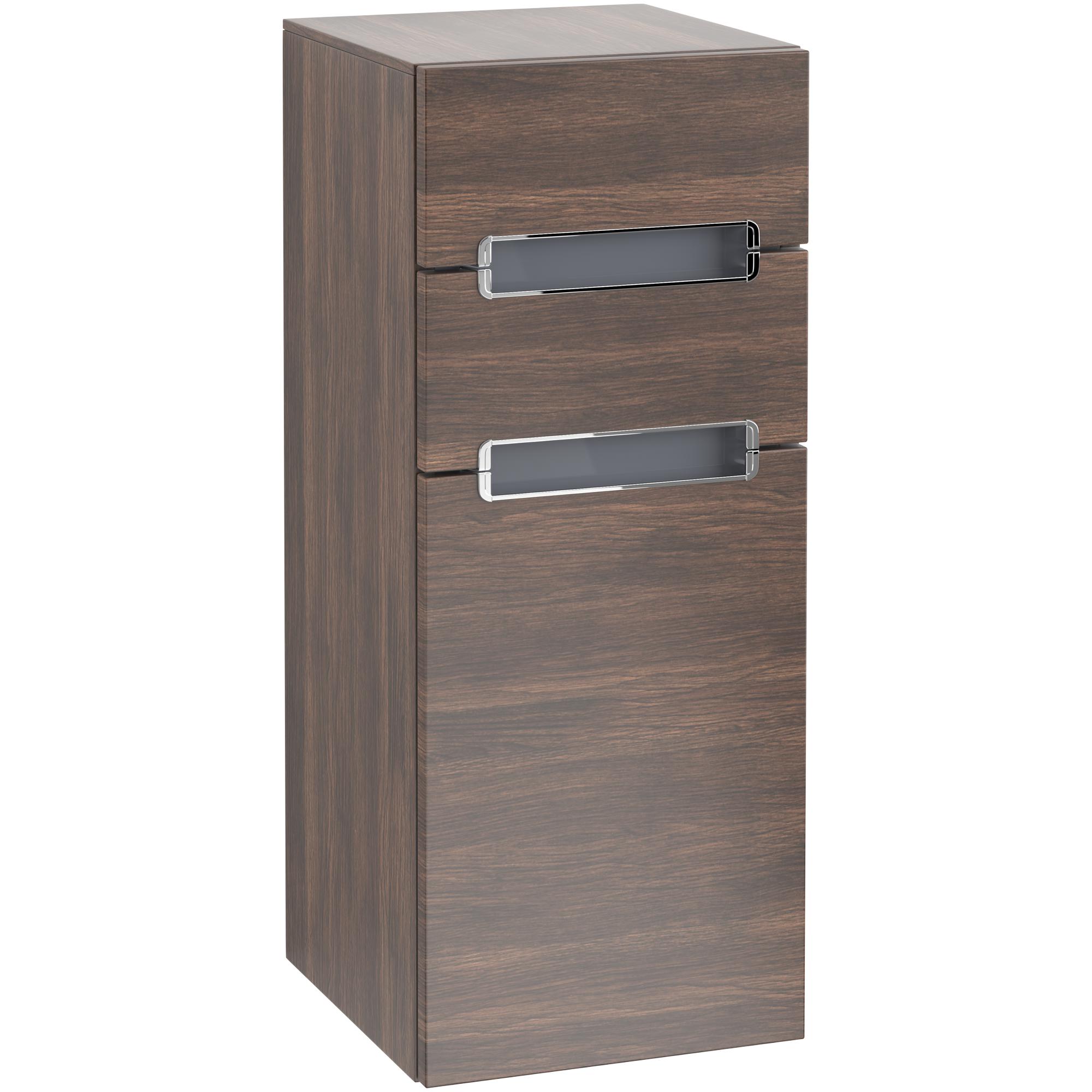Väggskåp Villeroy & Boch Subway 2.0 med 2 Lådor och 1 Dörr 356 mm
